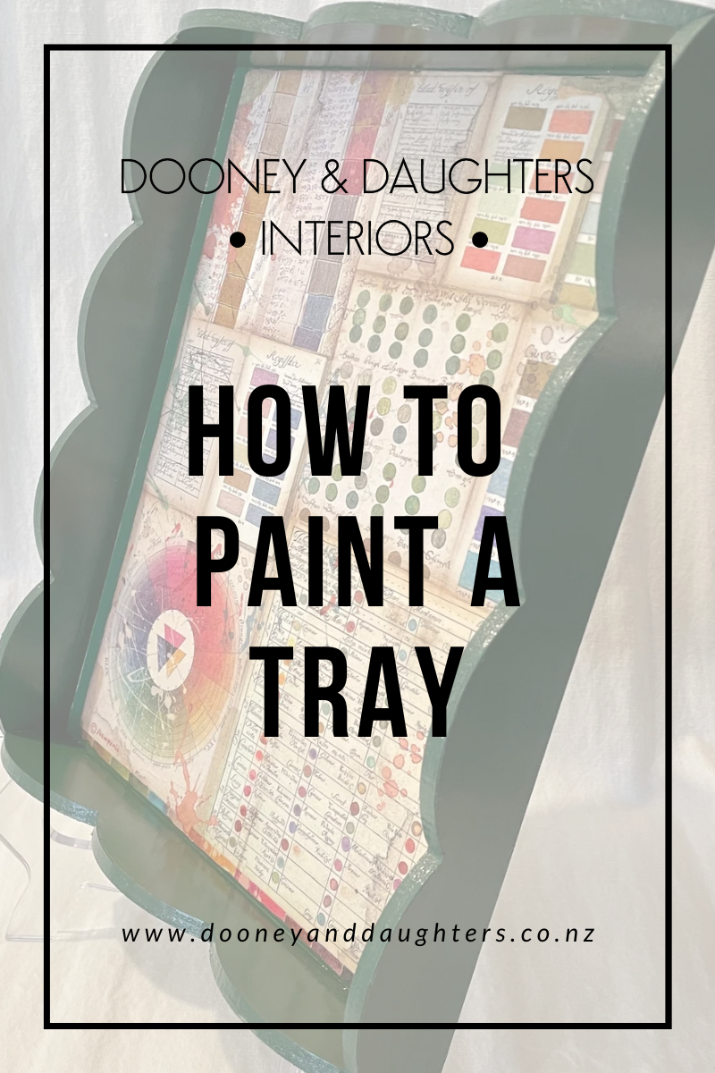 How To Paint A Tray
