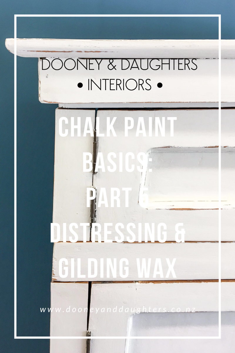 How To Distress Chalk Paint | Dooney & Daughters Blog