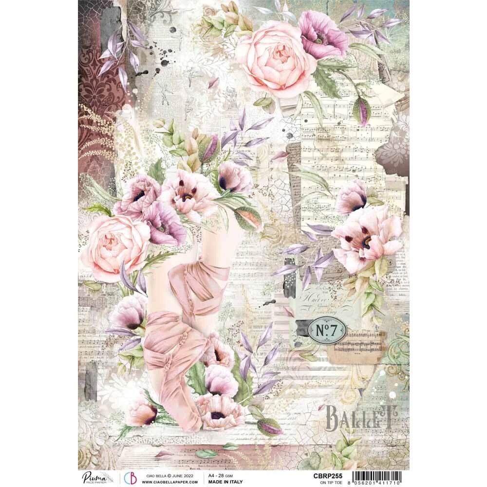 A4 Rice Paper On Tiptoe