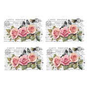 Carte Postale 12a White Cloud Decor Transfer