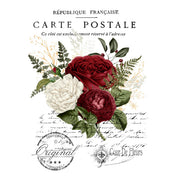 Carte Postal 2 White Cloud Decor Transfer