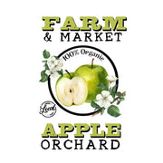 Farm Apple Orchard White Cloud Decor Transfer