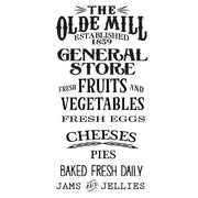Farmers Market Product White Cloud Decor Transfer