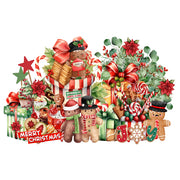 Festive Treats 1 White Cloud Decor Transfer