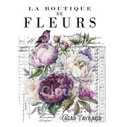 Fleurs White Cloud Decor Transfer
