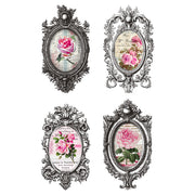 French Ornate Labels 1 White Cloud Decor Transfer