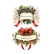 Holly and Co White Cloud Decor Transfer