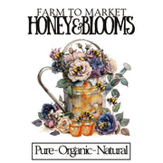 Honey & Blooms White Cloud Decor Transfer