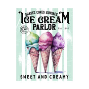 Ice Cream Parlor White Cloud Decor Transfer