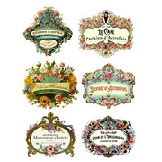 Label 11 White Cloud Decor Transfer