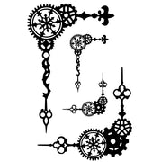 Steam Punk Corner 3 White Cloud Decor Transfer