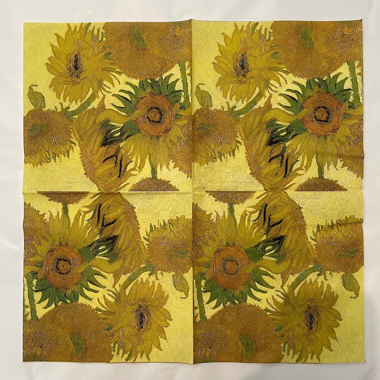 Napkin - Van Gogh Sunflower