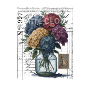 Vintage Charm White Cloud Decor Transfer