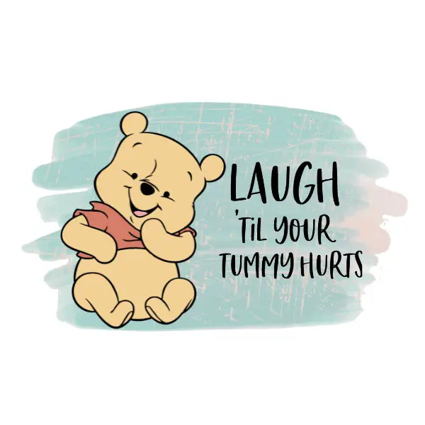 Winnie The Pooh 3 White Cloud Decor Transfer