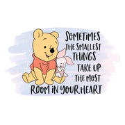 Winnie The Pooh 4 White Cloud Decor Transfer
