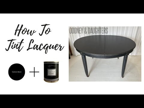 How-To Tint Lacquer