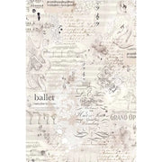 A3 Rice Paper Arabesque