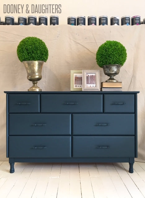 blue dress for baby girl Nightfall Deep Blue Dresser | Chalk Paint