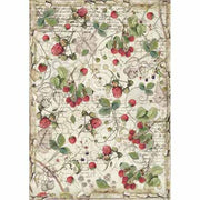 A4 Rice Paper - Raspberry