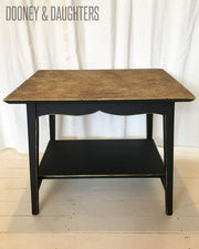 Textured Gold Side Table