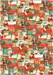 Vintage Christmas Wrap