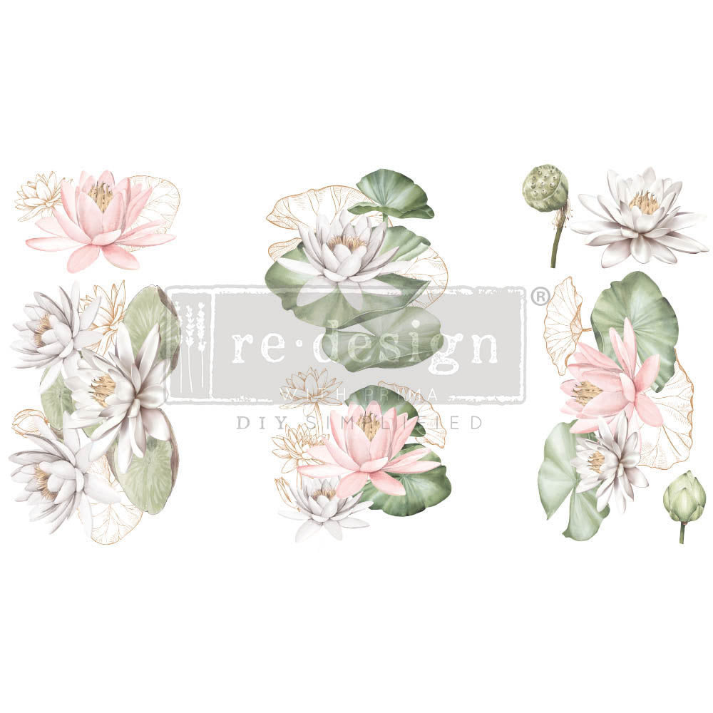 ReDesign Transfer Mini - Water Lilies