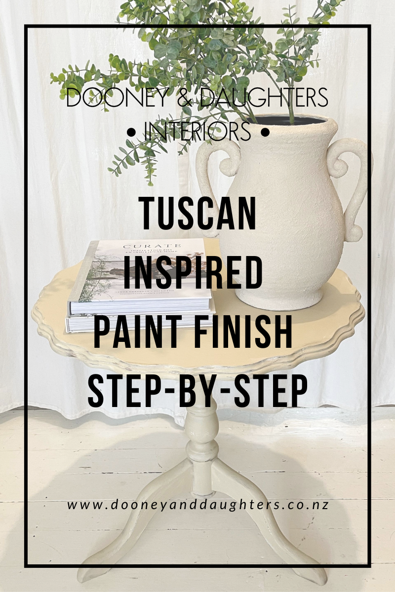 Tuscan Paint Finish Step-by-Step