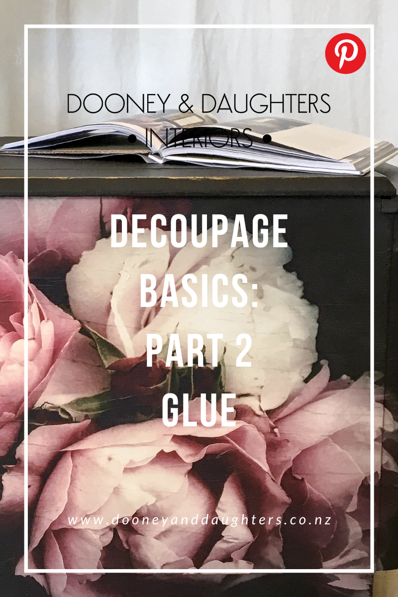 Decoupage Basics Part 2: Glue