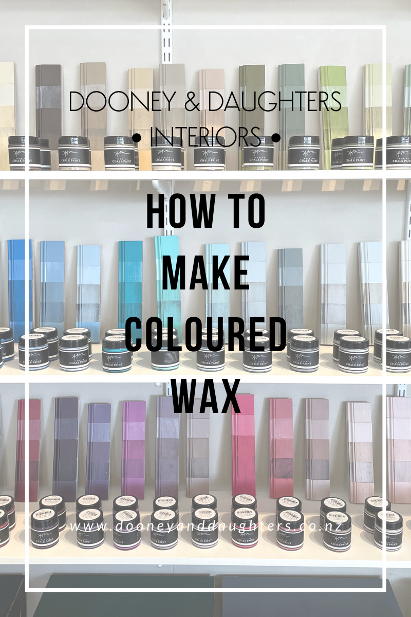 How To Make Coloured Wax