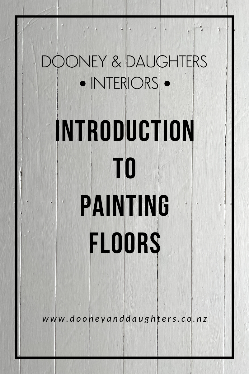 Introduction To Painting Floors