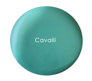 Cavalli Velvet Luxe swatch – artisan sea green with mid-blue undertones