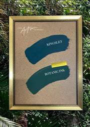 Botanic Ink wall paint tin – rich green interior paint with vibrancy