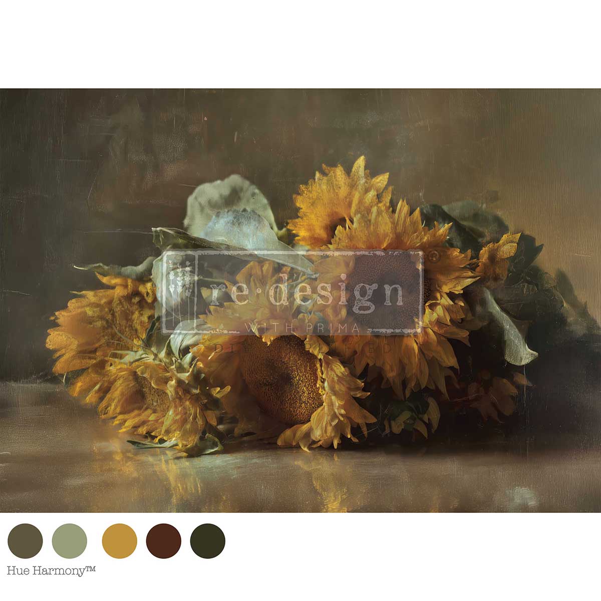 Decoupage Fiber A1 - Sunken Gold