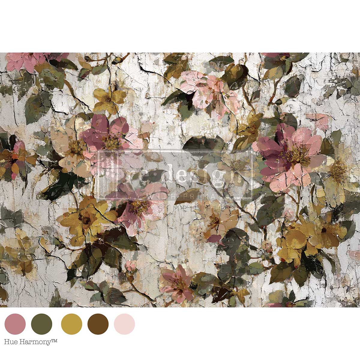 Decoupage Fiber A1 - The Weathered Atrium