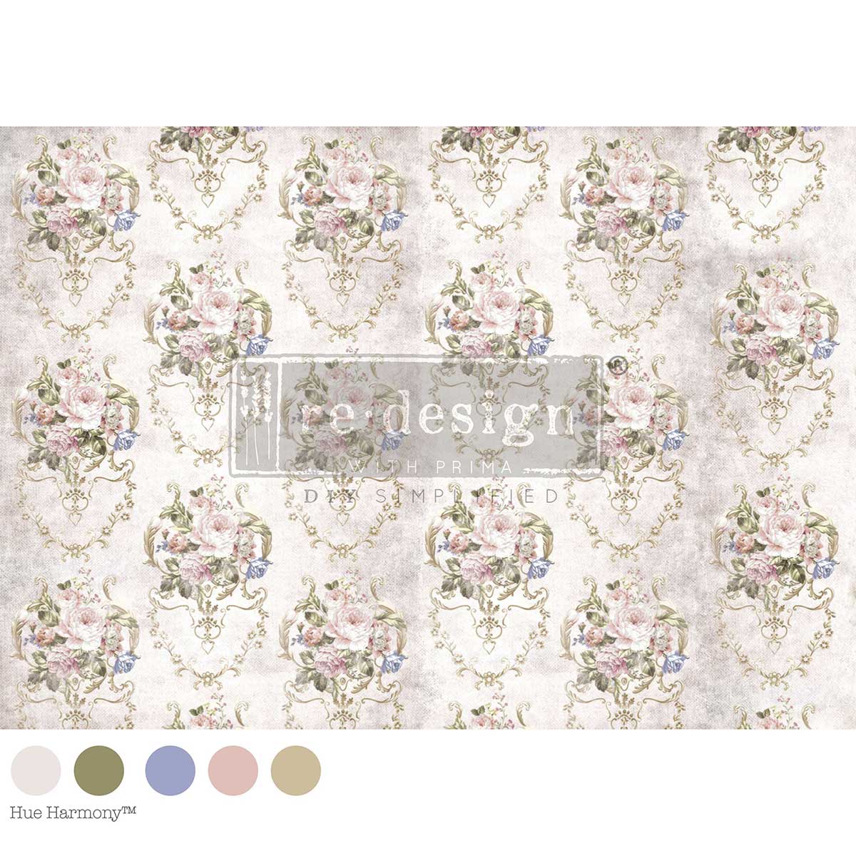 Decoupage Fiber A1 - Victorian Tea Room