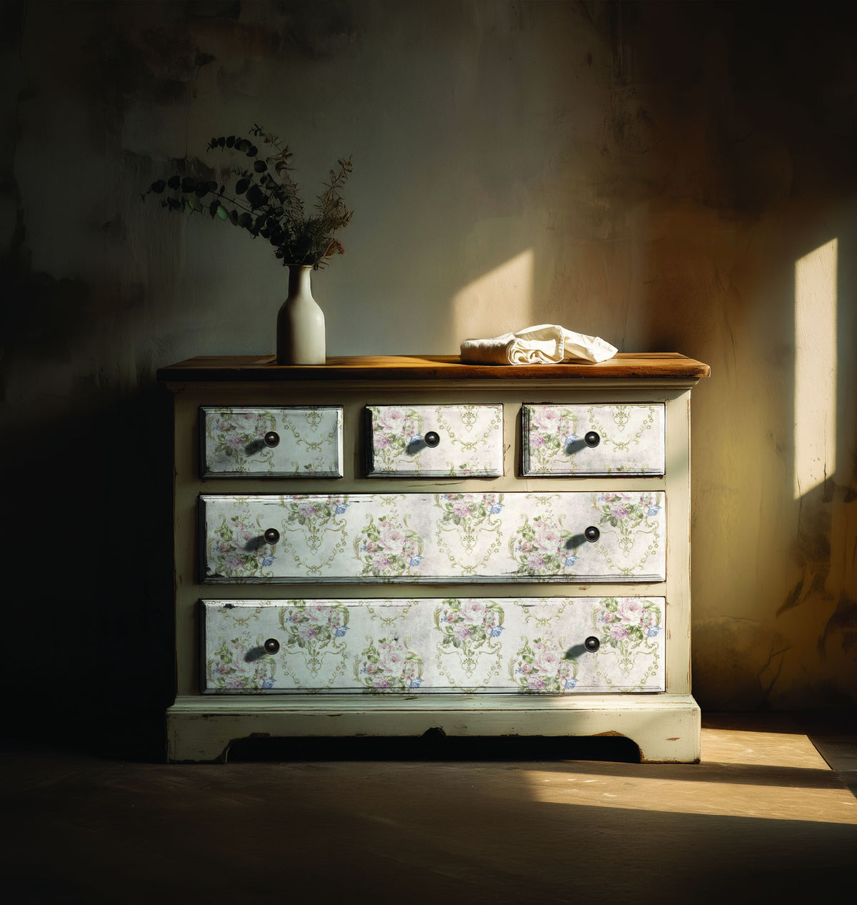 Decoupage Fiber A1 - Victorian Tea Room
