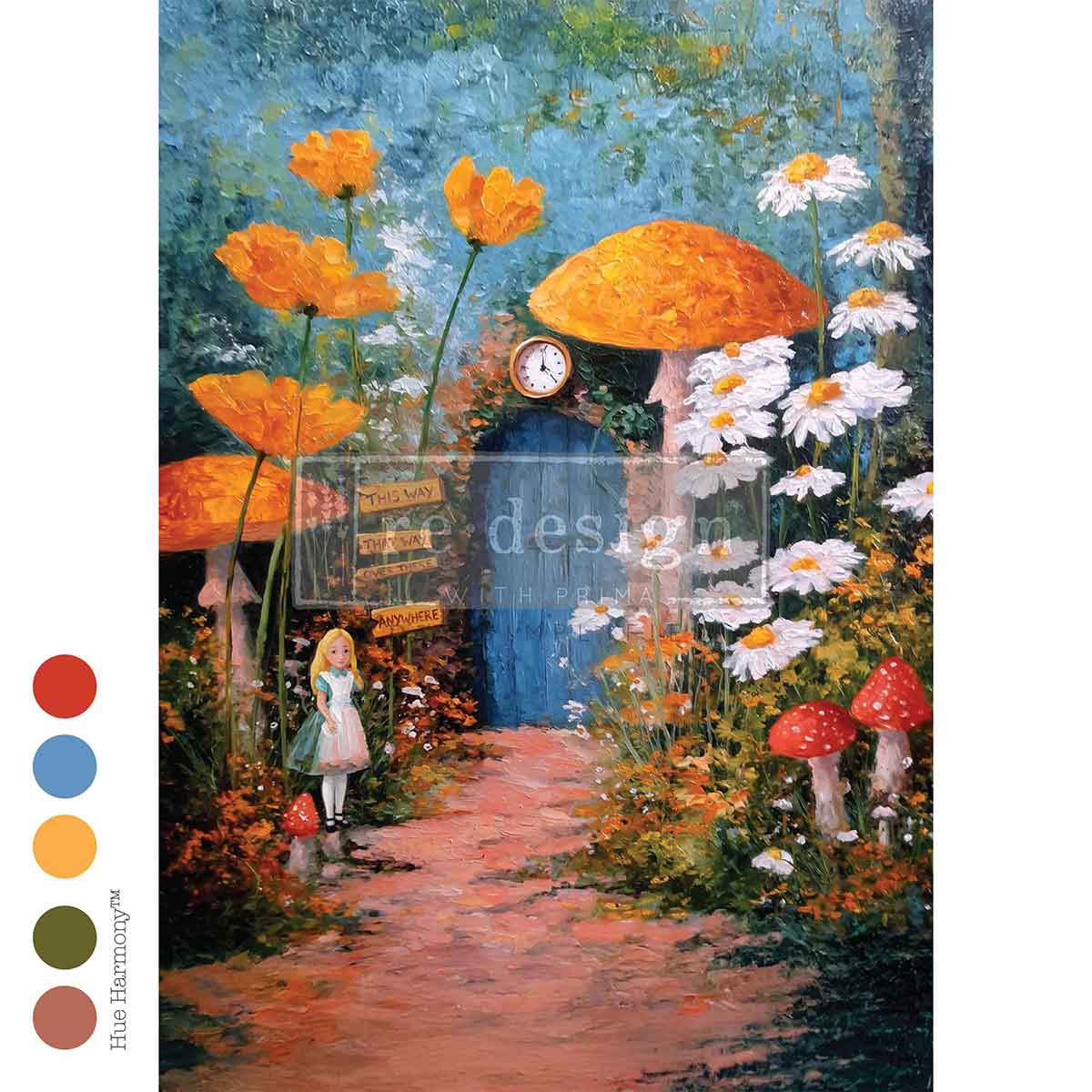 Decoupage Fiber A3 - A Choice Of Directions