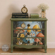 Decoupage Fiber A3 - A Trail Of Hearts & Hares