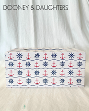 Anchors Rectangle Tissue Box