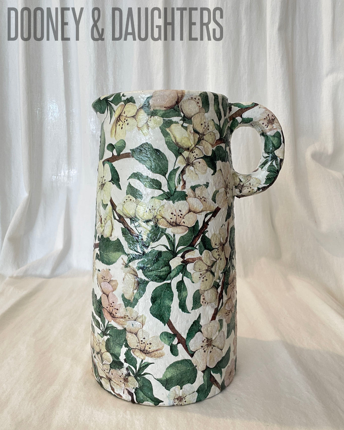Jug Large - Apple Blossoms