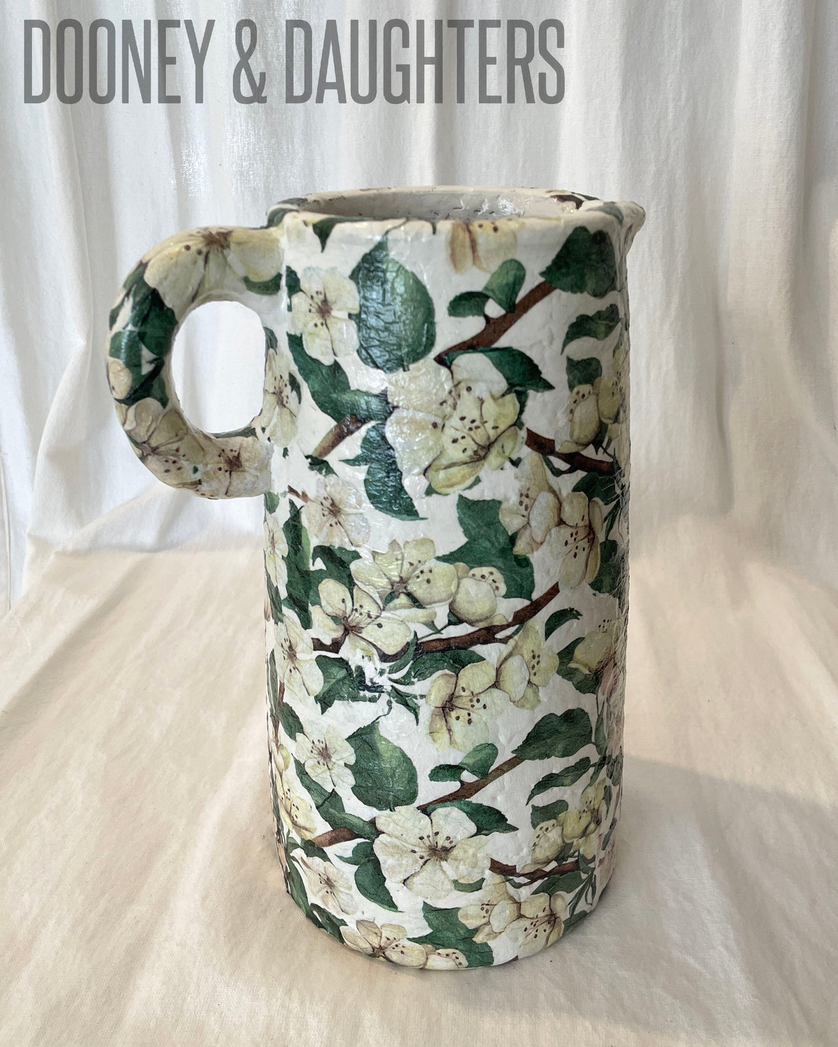 Jug Large - Apple Blossoms