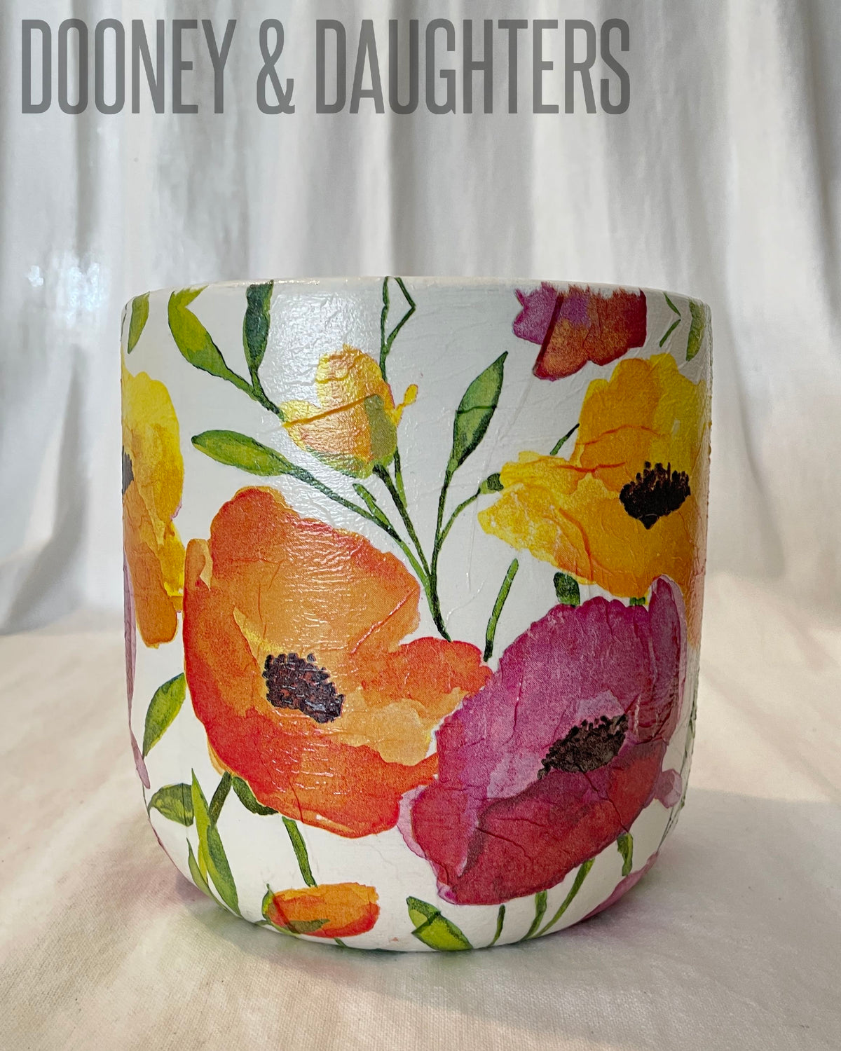 Large Pot - Aquarell Poppy