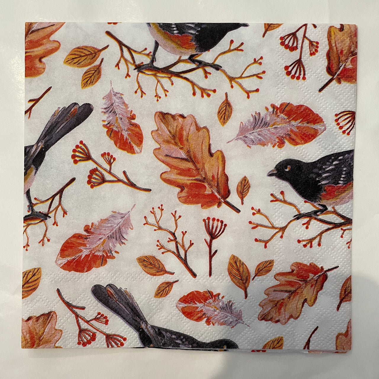 Napkin - Autumn Birds