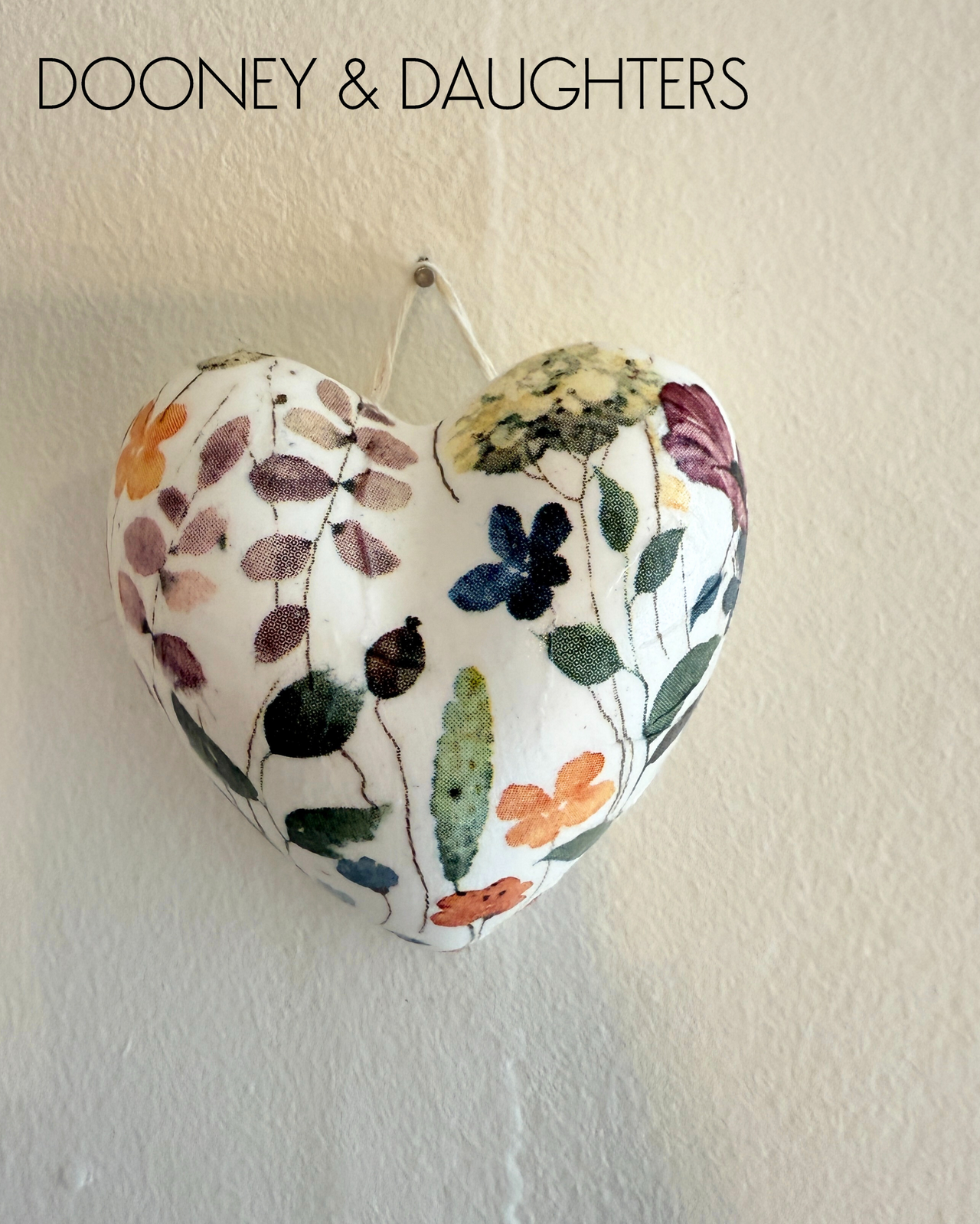 Mini Heart - Autumn Flowers
