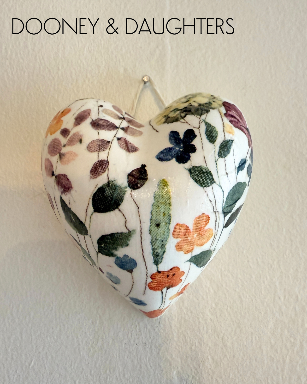 Mini Heart - Autumn Flowers