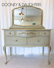 Baked Apple Dresser with Mirror
