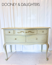 Baked Apple Dresser with Mirror