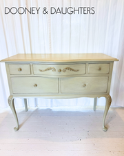 Baked Apple Dresser with Mirror