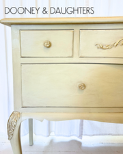 Baked Apple Dresser with Mirror