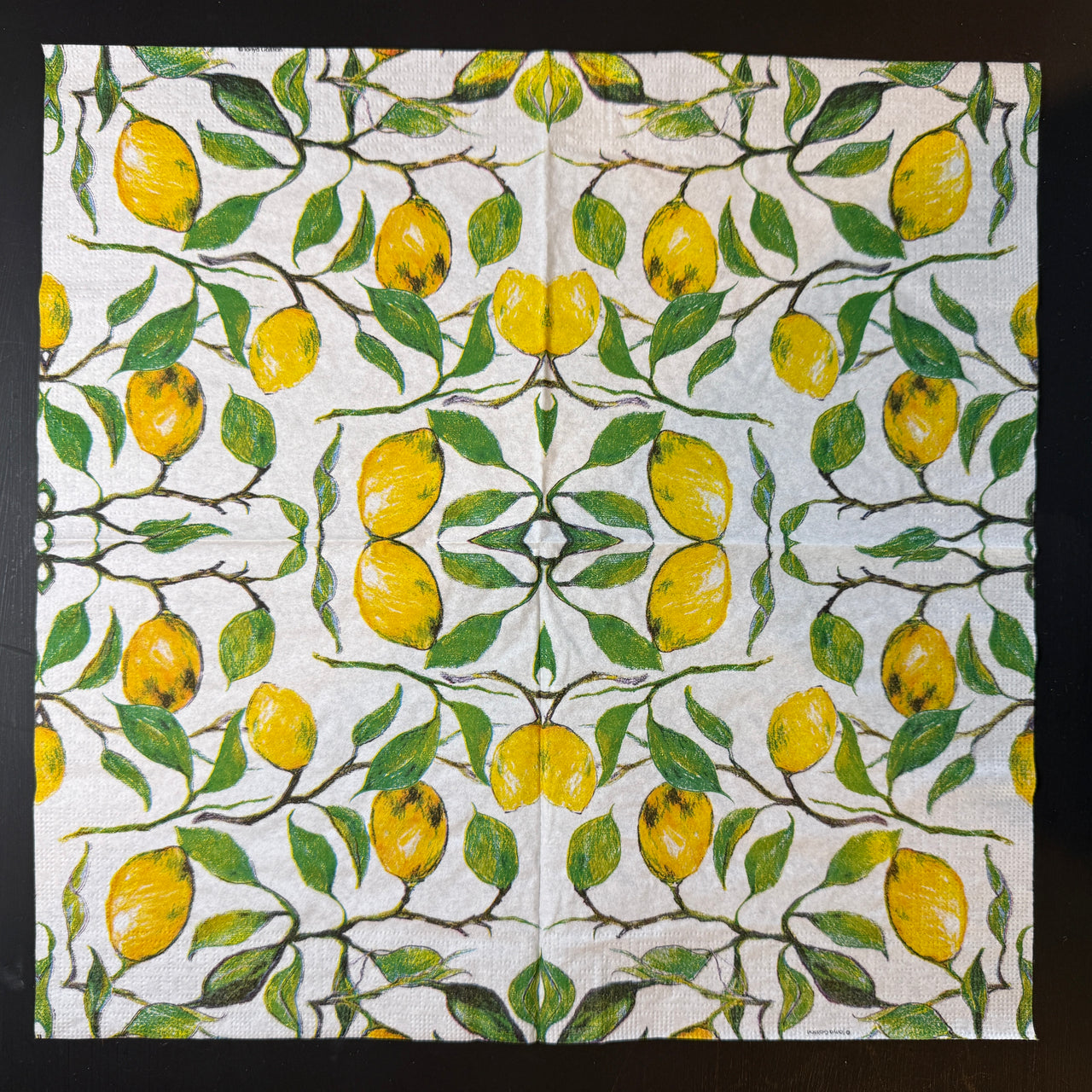 Napkin - Beautiful Lemons